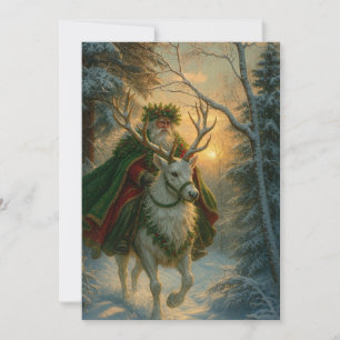 Kerstman Feestdagenkaart