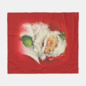  kerstman fleece deken (Voorkant (Horizontaal))