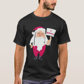 Kerstman geloof ik t-shirt (Voorkant)