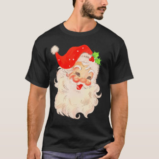 Kerstman Gezicht Kerstmis Kerstman Kerstman T-shirt