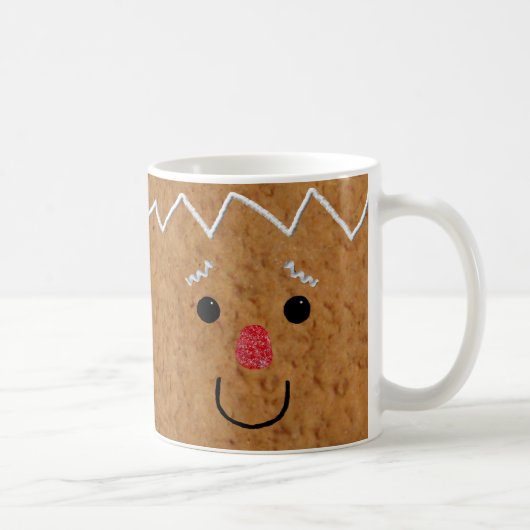 Kerstman gezicht mok (Rechts)
