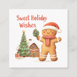 Kerstman Gingerbread Man Enclosure Kaart