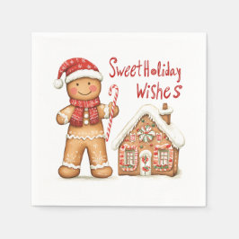 Kerstman Gingerbread Man Servet