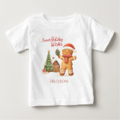 Kerstman Gingerbread Man T-shirt (Voorkant)
