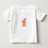 Kerstman Gingerbread Man T-shirt (Achterkant)