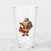 Kerstman glas (Voorkant)
