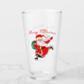 kerstman glas (Achterkant)