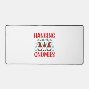 Kerstman Gnome met mijn Gnomies Bureaumat