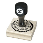 Kerstman Goedgekeurd Leuke Lijst Kerst Rubber Stam Rubberstempel (Stempel)