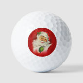  kerstman golfballen (Voorkant)