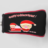 Kerstman Golfheadcover (Voorkant)