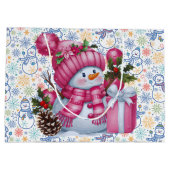 Kerstman Groot Cadeauzakje (Achterkant)