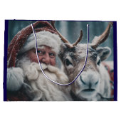 kerstman groot cadeauzakje (Achterkant)