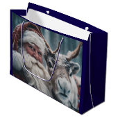 kerstman groot cadeauzakje (Voorkant Gekanteld)