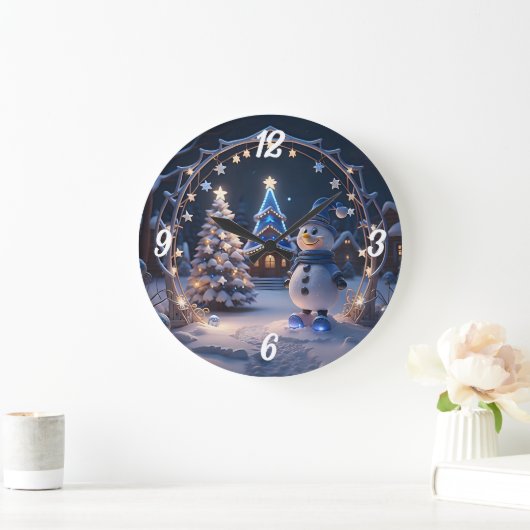 Kerstman Grote Klok (Huis)