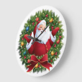 Kerstman Grote Klok (Hoek)