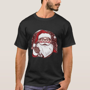 Kerstman heeft mijn zoekgeschiedenis gezien we zij t-shirt