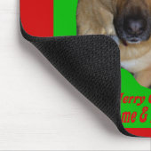 Kerstman: herder en Speelgoed rendier Muismat (Hoek)