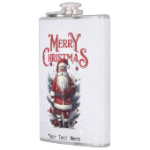 kerstman heupfles (Links)