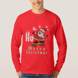 Kerstman Ho Ho Ho Kerstmis T-shirt
