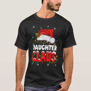 Kerstman Hoed Kerstmis Pyjama Familie M voor Docht T-shirt