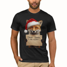 . Kerstman Hond T-Shirt