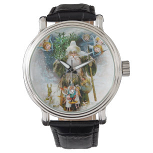  kerstman horloge