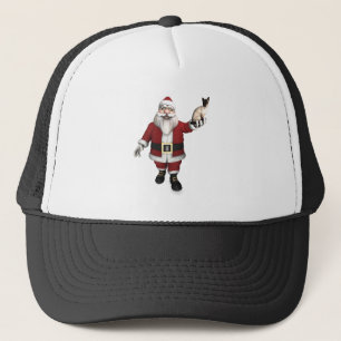 Kerstman houdt van Siamese katten Trucker Pet