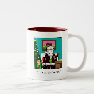 Kerstman Humor Koffie Mok