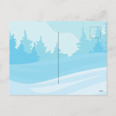 Kerstman in de problemen Grappige Kerstkaart Feestdagenkaart (Achterkant)