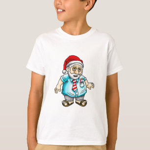 Kerstman in Sandalen T-shirt
