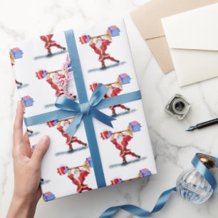 Kerstman Inpakpapier