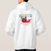 Kerstman is anders hoodie (Achterkant)