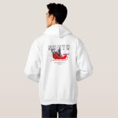 Kerstman is anders hoodie (Achterkant volledig)