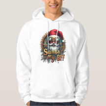 Kerstman is mijn beste vriend Hoodie – Leuke kerst