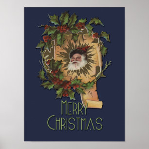  kerstman Jolly Poster