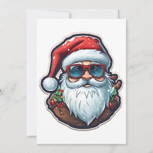 Kerstman Kaart (Voorkant)