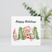 Kerstman Kabouter Ontwerp 1 (Staand voorkant)