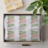 Kerstman Kabouter Ontwerp 5   Tissuepapier (Geschenk)