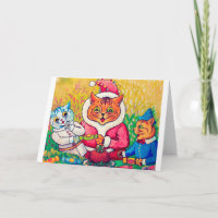 Kerstman Kat, Louis Wain