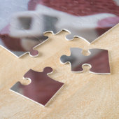 kerstman kattenpuzzel legpuzzel (Zijkant)