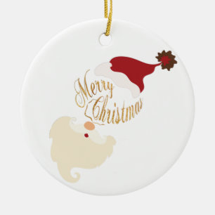 Kerstman keramiek ornament Kerstmis