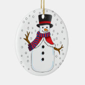 Kerstman Keramisch Ornament (Rechts)