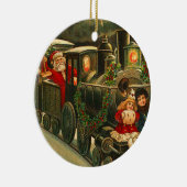  kerstman keramisch ornament (Rechts)