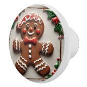 kerstman keramische knop (Rechts)