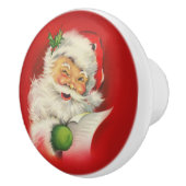  kerstman keramische knop (Rechts)