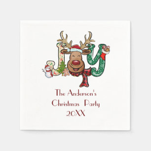 Kerstman Kerst Feest Kerstvakantie Servet