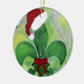 Kerstman Kerst Fleur de lis ornament (Links)
