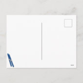 Kerstman kerst kampeerder kaart (Achterkant)