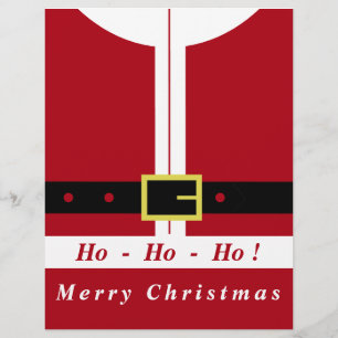 Kerstman Kerst Letterhead Briefhoofd